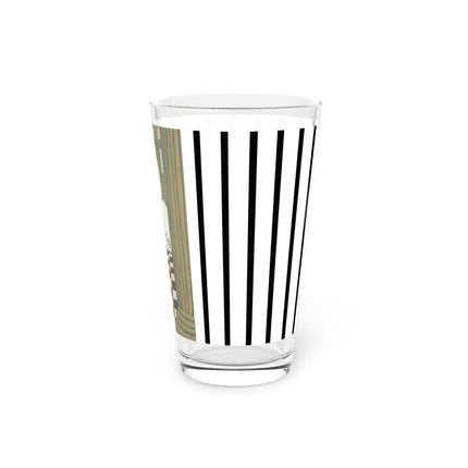 Les Hermines by Georges Lepape Glass, 16oz