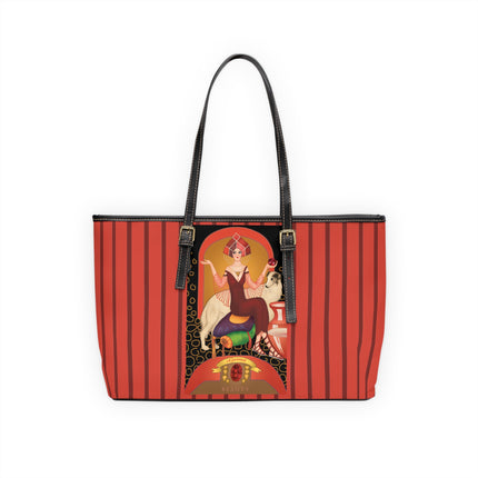 January & Garnet (from the Gem Series) by Sofia Chiostri PU Leather Shoulder Bag