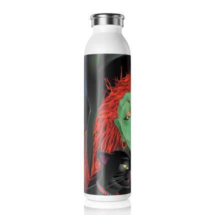 Mirror, Mirror A Witch's Touch Slim Water Bottle