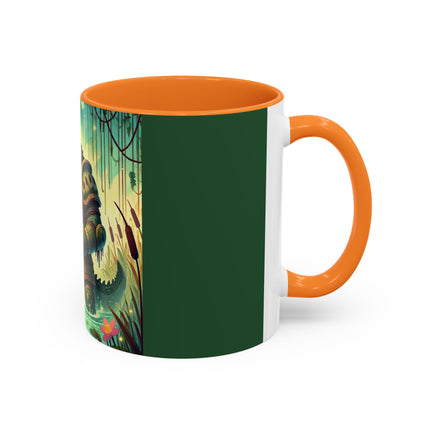 Swamp Tyrant Colorful Mugs (11oz, 15oz)