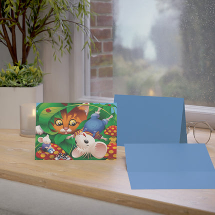 Whimsical Adventure Greeting Cards (1, 10, 30, and 50pcs)