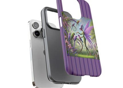 Lavender-Winged Fairy Phone Cases