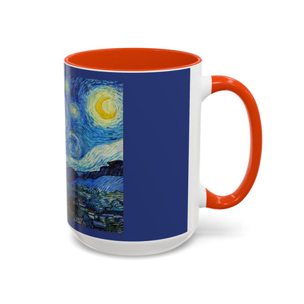 The Starry Night by Vincent Van Gogh Colorful Mugs (11oz, 15oz)