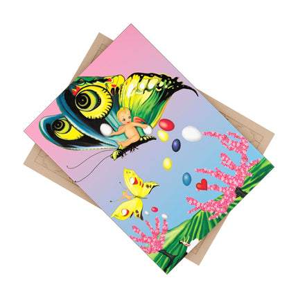 Flight Of Easter Delight Ceramic Tile