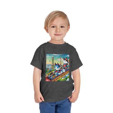 Kitsune Carnival Toddler Short Sleeve Tee