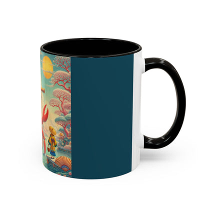 The Celestial Crab Navigator Colorful Mugs (11oz, 15oz)