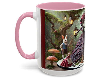 Malice in Wonderland – Gothic Halloween Colorful Mugs (11oz, 15oz)