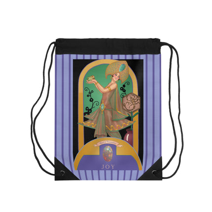 October & Opal, Tourmaline Zodiac Drawstring Bag