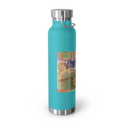 Carousel Splendor Copper Vacuum Insulated Bottle, 22oz