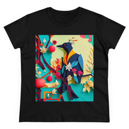 Curious Crow Women's Midweight Cotton Tee
