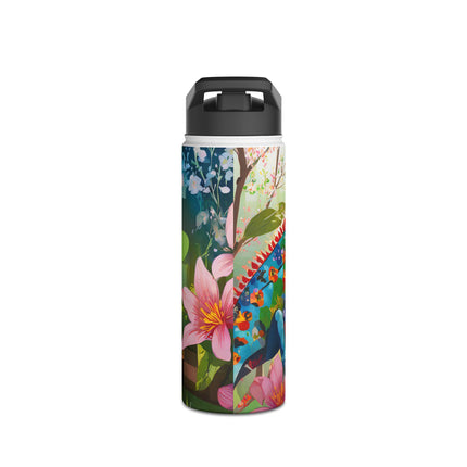 Camouflage Chameleon Stainless Steel Water Bottle