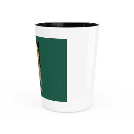 May & Emerald (from the Gem Series) by Sofia Chiostri Ceramic Shot Glass
