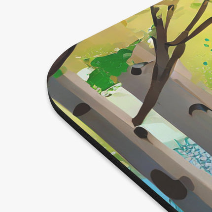 Baby Elephant Mouse Pad, Rectangle