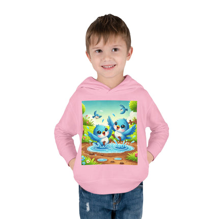 Bluebird Playtime Toddler Pullover Fleece Hoodie