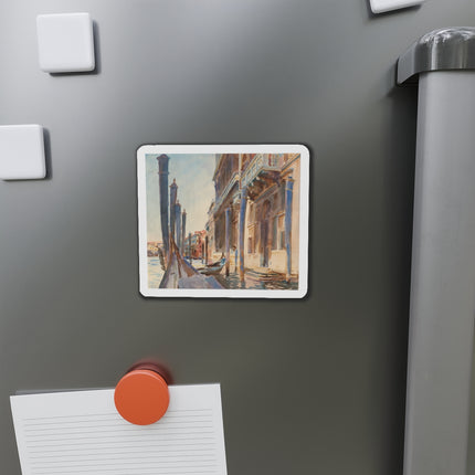 Gondola Moorings on the Grand Canal by John Singer Sargent Die-Cut Magnets (5 Sizes)