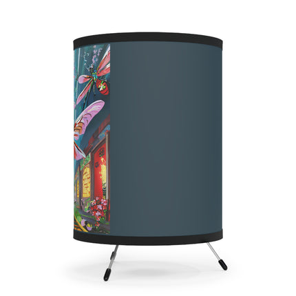 Neon Swarm Tripod Lamp