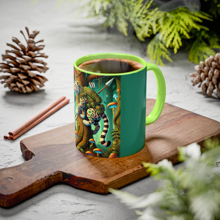 Silent Stripes Colorful Mugs (11oz, 15oz)