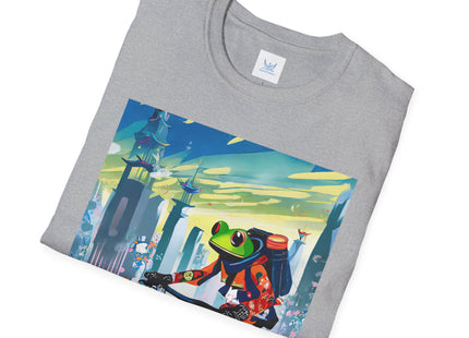 Cyberpunk Frog Softstyle T-Shirt