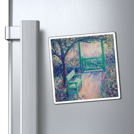 The Artist’s Garden by Theodore Earl Butler Magnet (3 Sizes)
