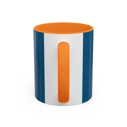 The Lady Of The Golden Horizon Colorful Mugs – Art Deco Coastal Elegance