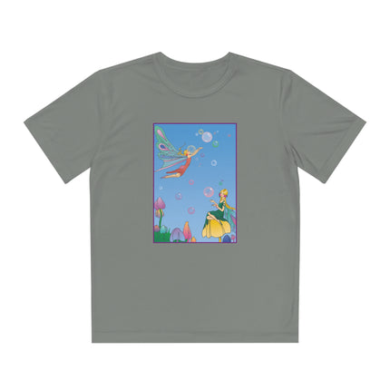 Blossoming Fairy Magic Youth Competitor Tee – Tulip Dreams & Whimsical Wonder