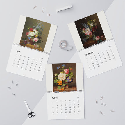 Botanical Symphony: A Captivating Collection of Floral Masterpieces Wall Calendars (2025)