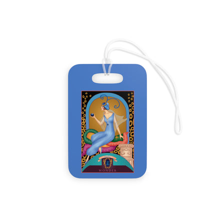 September & Sapphire (from the Gem Series) by Sofia Chiostri Luggage Tags