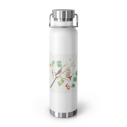 Orange-Headed Ground Thrush by Shaikh Zain al–Din Copper Vacuum Insulated Bottle, 22oz