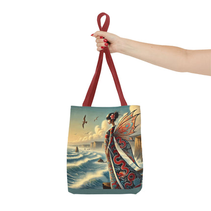The Coastal Fairy Tote Bag – Serene Grace & Oceanic Magic