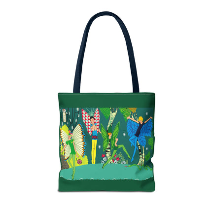 Enchanting Fairies of A Midsummer Night's Dream Tote Bag (AOP)
