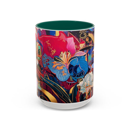 Ethereal Irises Colorful Mugs (11oz, 15oz)
