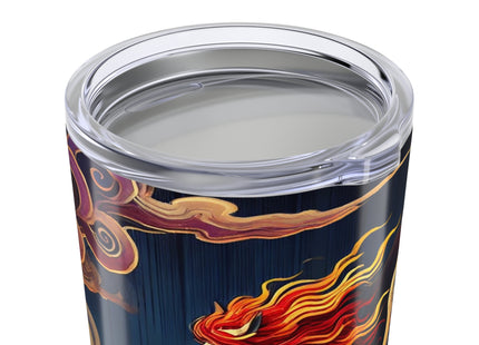 Flame-Winged Horse at Sunset Tumbler 20oz