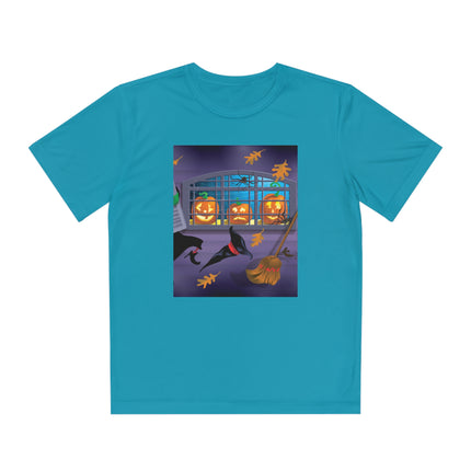 Whimsical Halloween Mischief Youth Competitor Tee