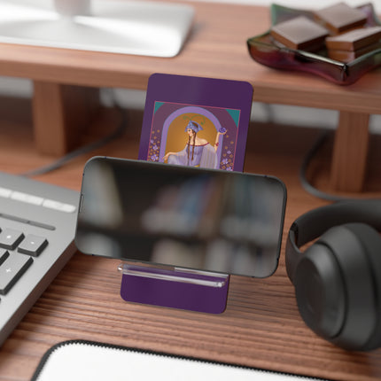 February & Amethyst (from the Gem Series) by Sofia Chiostri Mobile Display Stand for Smartphones