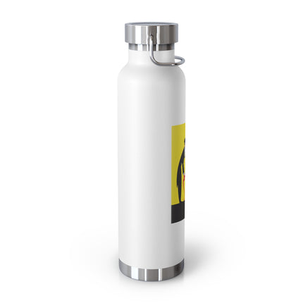A Moment of Elegance: A Passionate Embrace Amidst Golden Splendor Copper Vacuum Insulated Bottle, 22oz