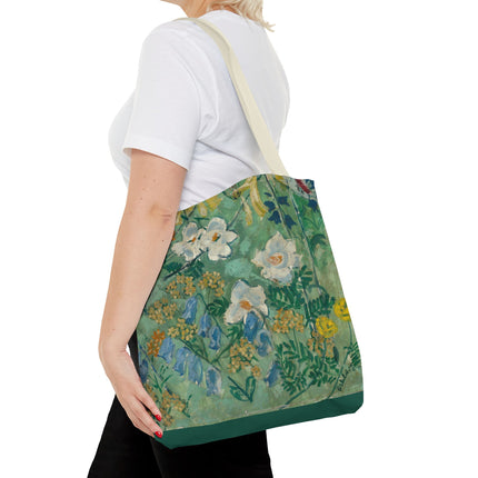 Flowers by August Babberger Tote Bag (AOP)