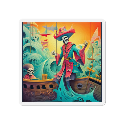 Skeleton Crew of the Misty Seas Die-Cut Magnets (5 Sizes)