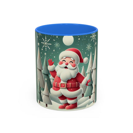 Santa's Joyful Night Colorful Mugs (11oz, 15oz)