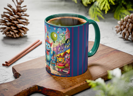 Monster Parade Madness Colorful Mugs (11oz, 15oz)