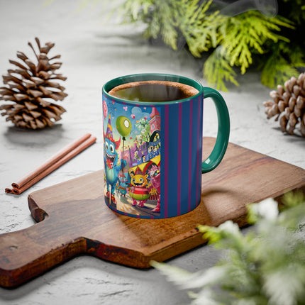 Monster Parade Madness Colorful Mugs (11oz, 15oz)