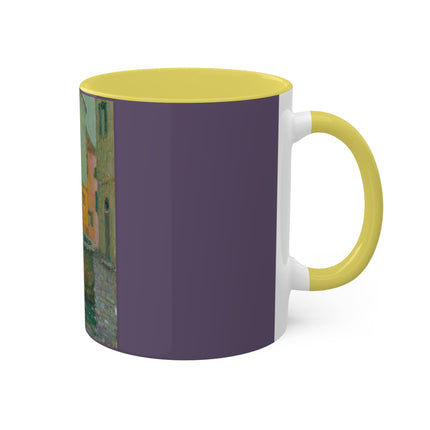 La Fontaine, Saint-Paul De Vence by Henri Le Sidaner Colorful Mug