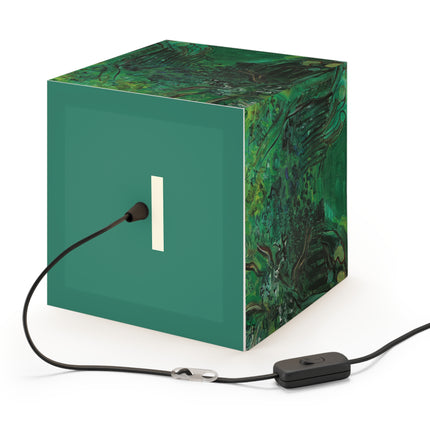 Route en forêt by Raoul Dufy Light Cube Lamp
