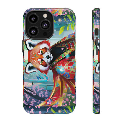 Cybernetic Red Panda Phone Cases