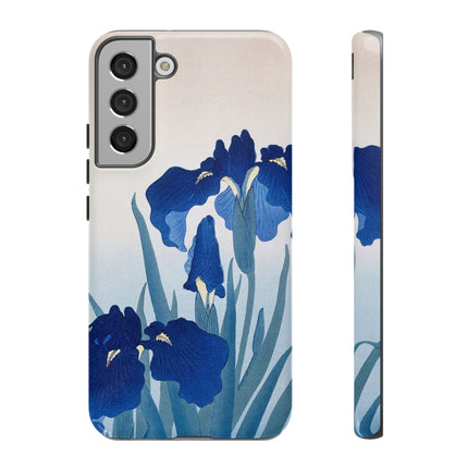 Iris Flowers by Ohara Koson Phone Cases