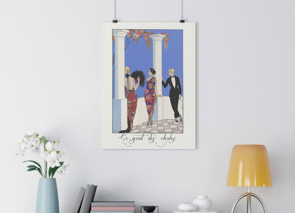 Le goût des châles by George Barbier Giclée Art Print