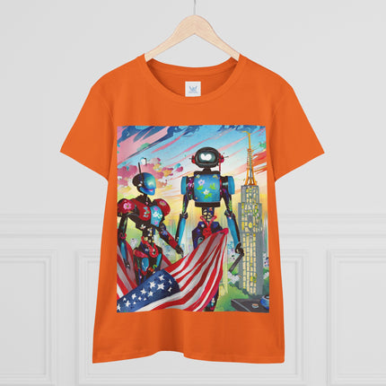 High Fashion Cyberpunk CIA Robots Cotton Tee