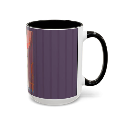 L’Entracte by Georges Lepape Colorful Mugs (11oz, 15oz)