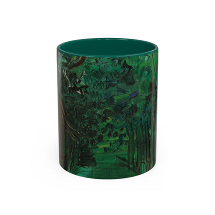 Route en forêt by Raoul Dufy Colorful Mugs (11oz, 15oz)