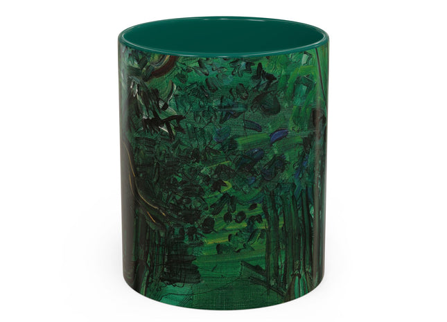 Route en forêt by Raoul Dufy Colorful Mugs (11oz, 15oz)