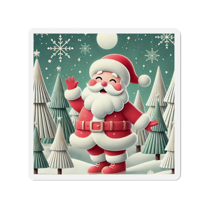 Santa's Joyful Night Die-Cut Magnets (5 Sizes)
